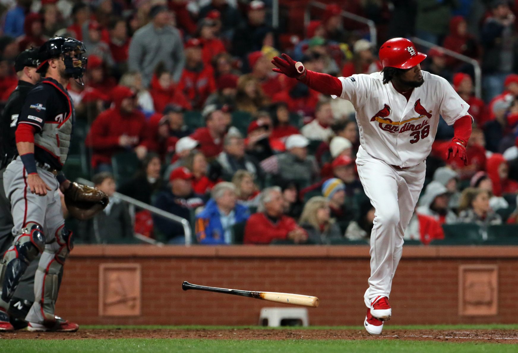 Washington Nationals vs St. Louis Cardinals, Game 1 NLCS in St. Louis
